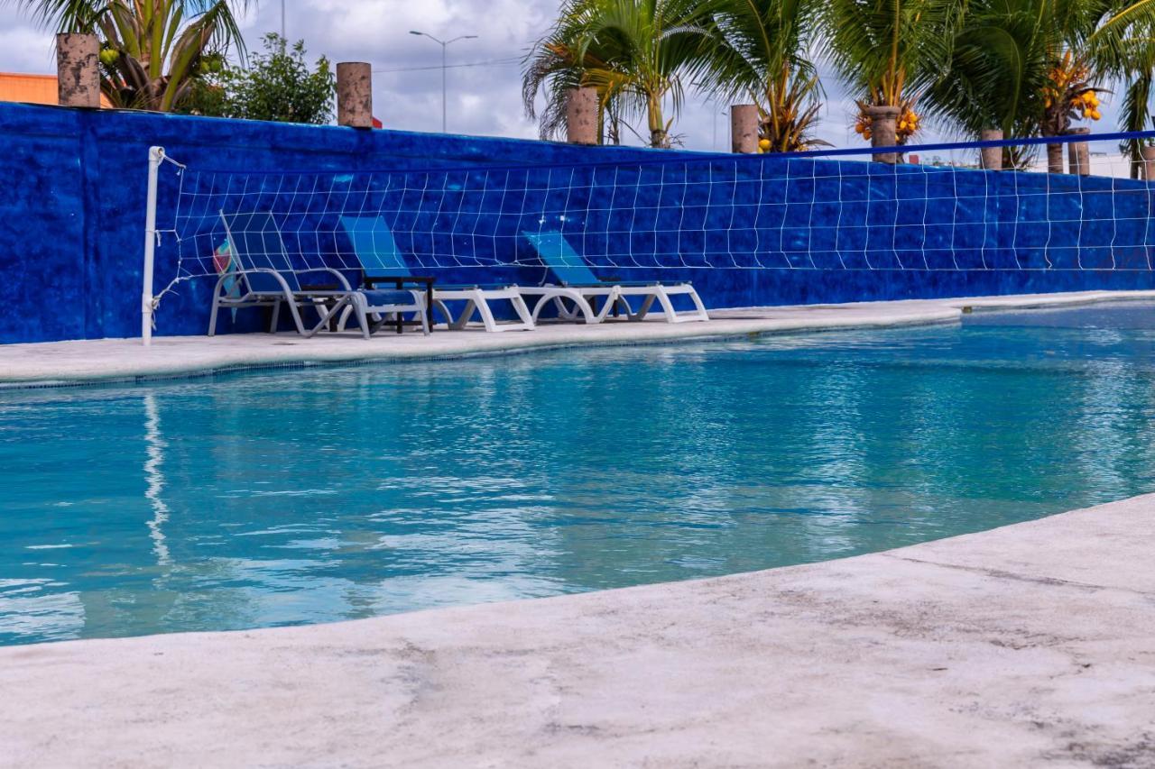 Hotel Hacienda Ixtlan 코수멜 외부 사진